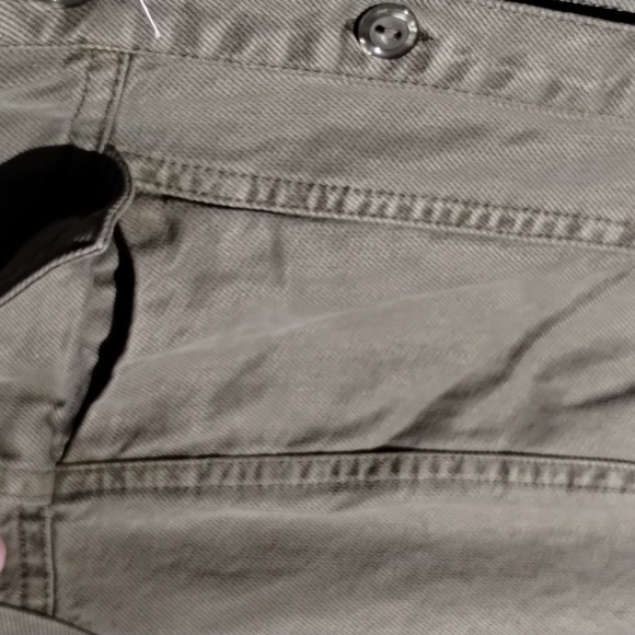 YFB Denim Jumpsuit XS or M Olive Button down s/s nwt - Picture 6 of 12